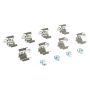 MPA 1003-1805C Quality-Built Black Series Ceramic Brake Pads w/ Hardware
