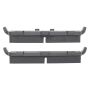 MPA 1003-1806C Quality-Built Black Series Ceramic Brake Pads w/ Hardware