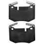 MPA 1003-1807M Quality-Built Black Series Semi-Metallic Brake Pads