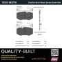 MPA 1003-1807M Quality-Built Black Series Semi-Metallic Brake Pads