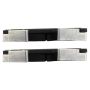 MPA 1003-1807M Quality-Built Black Series Semi-Metallic Brake Pads