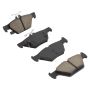 MPA 1003-1808C Quality-Built Black Series Ceramic Brake Pads w/ Hardware