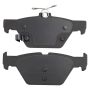 MPA 1003-1808C Quality-Built Black Series Ceramic Brake Pads w/ Hardware