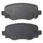 MPA 1003-1809C Quality-Built Black Series Ceramic Brake Pads w/ Hardware