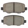 MPA 1003-1809C Quality-Built Black Series Ceramic Brake Pads w/ Hardware