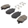 MPA 1003-1811C Quality-Built Black Series Ceramic Brake Pads w/ Hardware