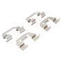 MPA 1003-1811C Quality-Built Black Series Ceramic Brake Pads w/ Hardware