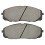 MPA 1003-1814C Quality-Built Black Series Ceramic Brake Pads w/ Hardware