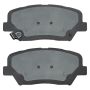 MPA 1003-1815C Quality-Built Black Series Ceramic Brake Pads w/ Hardware