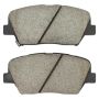 MPA 1003-1815C Quality-Built Black Series Ceramic Brake Pads w/ Hardware