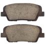 MPA 1003-1816AC Quality-Built Black Series Ceramic Brake Pads