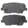 MPA 1003-1816C Quality-Built Black Series Ceramic Brake Pads w/ Hardware