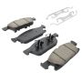 MPA 1003-1818C Quality-Built Black Series Ceramic Brake Pads w/ Hardware