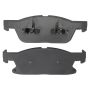 MPA 1003-1818C Quality-Built Black Series Ceramic Brake Pads w/ Hardware
