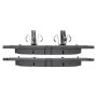 MPA 1003-1818C Quality-Built Black Series Ceramic Brake Pads w/ Hardware