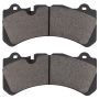 MPA 1003-1819M Quality-Built Black Series Semi-Metallic Brake Pads