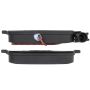 MPA 1003-1822M Quality-Built Black Series Semi-Metallic Brake Pads