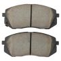 MPA 1003-1826C Quality-Built Black Series Ceramic Brake Pads w/ Hardware