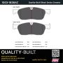 MPA 1003-1838AC Quality-Built Black Series Ceramic Brake Pads