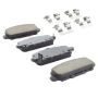 MPA 1003-1841C Quality-Built Black Series Ceramic Brake Pads w/ Hardware