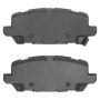MPA 1003-1841C Quality-Built Black Series Ceramic Brake Pads w/ Hardware