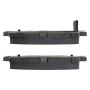 MPA 1003-1841C Quality-Built Black Series Ceramic Brake Pads w/ Hardware