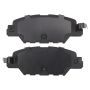 MPA 1003-1846C Quality-Built Black Series Ceramic Brake Pads w/ Hardware
