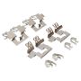 MPA 1003-1846C Quality-Built Black Series Ceramic Brake Pads w/ Hardware