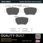 MPA 1003-1851C Quality-Built Black Series Ceramic Brake Pads