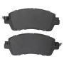 MPA 1003-1852C Quality-Built Black Series Ceramic Brake Pads w/ Hardware