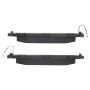 MPA 1003-1852C Quality-Built Black Series Ceramic Brake Pads w/ Hardware
