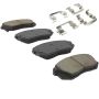 MPA 1003-1855AC Quality-Built Black Series Ceramic Brake Pads w/ Hardware