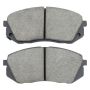 MPA 1003-1855C Quality-Built Black Series Ceramic Brake Pads w/ Hardware