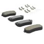 MPA 1003-1856C Quality-Built Black Series Ceramic Brake Pads w/ Hardware