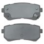 MPA 1003-1856C Quality-Built Black Series Ceramic Brake Pads w/ Hardware