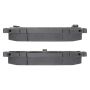 MPA 1003-1856C Quality-Built Black Series Ceramic Brake Pads w/ Hardware