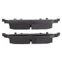 MPA 1003-1857C Quality-Built Black Series Ceramic Brake Pads w/ Hardware