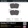 MPA 1003-1861C Quality-Built Black Series Ceramic Brake Pads
