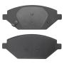 MPA 1003-1864C Quality-Built Black Series Ceramic Brake Pads w/ Hardware