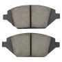 MPA 1003-1864C Quality-Built Black Series Ceramic Brake Pads w/ Hardware