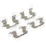 MPA 1003-1864C Quality-Built Black Series Ceramic Brake Pads w/ Hardware