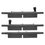 MPA 1003-1864C Quality-Built Black Series Ceramic Brake Pads w/ Hardware
