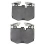MPA 1003-1867M Quality-Built Black Series Semi-Metallic Brake Pads