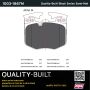 MPA 1003-1867M Quality-Built Black Series Semi-Metallic Brake Pads