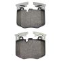 MPA 1003-1867M Quality-Built Black Series Semi-Metallic Brake Pads