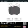 MPA 1003-1868C Quality-Built Black Series Ceramic Brake Pads