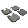 MPA 1003-1868M Quality-Built Black Series Semi-Metallic Brake Pads
