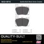 MPA 1003-1871C Quality-Built Black Series Ceramic Brake Pads