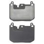 MPA 1003-1875M Quality-Built Black Series Semi-Metallic Brake Pads