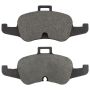 MPA 1003-1876M Quality-Built Black Series Semi-Metallic Brake Pads